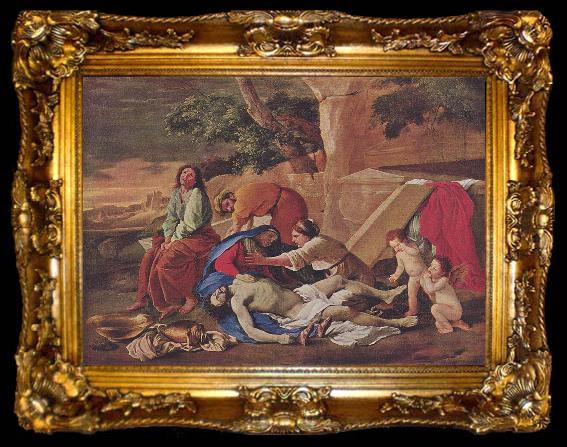 framed  Nicolas Poussin Beweinung Christi, ta009-2